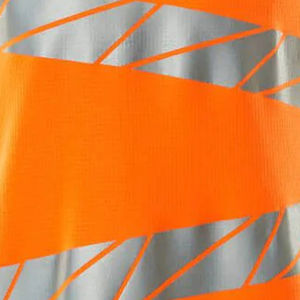 Polo de sécurité réfléchissant à logo personnalisé, séchage rapide, haute visibilité, imperméable, antibactérien, en polyester - Product Image 5