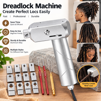 Machine à tresser électrique automatique pour le coiffage de dreadlocks naturels, outil de beauté pour salon