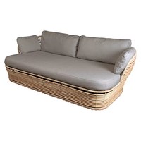 Ensemble de canapés de jardin en rotin, ensemble de canapé et table basse d'extérieur, mobilier de patio, canapé en rotin imperméable pour hôtel et villa