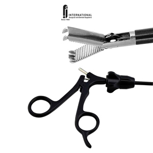 Ensemble d'instruments laparoscopiques en acier inoxydable Ciseaux courbés Pinces de Maryland Porte-aiguilles - Outils chirurgicaux légers réutilisables - Product Image 5