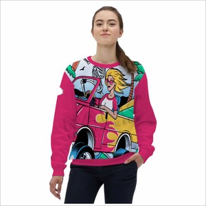 Sweat-shirts pour femmes fabriqués au Pakistan, sweat-shirts pour femmes de haute qualité, sweat-shirts pour femmes confortables - Product Image 1