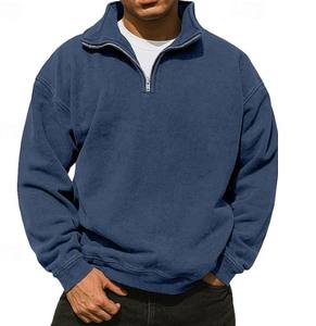 Sweat à capuche en coton 100% tissé de haute qualité, écologique, à capuche, pour homme, style décontracté, à porter au quotidien, style streetwear - Product Image 4