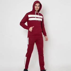 Nuevo diseño bordado apilado personalizado Cargo pantalones y Sudadera con capucha conjuntos Flare Joggers chándales chándal para hombres - Product Image 3