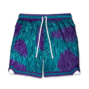 2025 Custom Men's Sports Basketball Shorts Elastic Waist Solid Elastic Waist Solid Elastic Waist Solid Elastic Waist Solid - Product Image 1