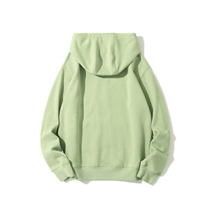 Moda de gran tamaño de lana forrada sudaderas con capucha de las mujeres de etiqueta privada logotipo personalizado sudaderas con capucha de las mujeres de algodón orgánico sudaderas de las mujeres - Product Image 2