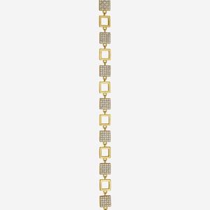 92.5 Silver Classic Geometric Pattern <b>Bracelet</b> for Parties Number-Shaped Bangles 191302 Model - Product Image 4