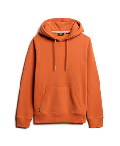 2025 Unisex Oversize Men's <b>Hoodies</b> High Quality 550gsm Orange Cotton Streetwear Breathable Custom Design Embroidery Decoration - Product Image 4