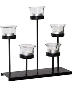Most Selling Iron Handmade <b>Candle</b> Stand Hot selling <b>Candle</b> <b>Holder</b> for Wholesale <b>Black</b> Powder Coated <b>candle</b> stand Lighting Decor - Product Image 4
