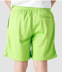 Pantalones cortos de gimnasio elásticos para hombre personalizados para Fitness culturismo pantalones cortos deportivos transpirables de talla grande hasta la rodilla para verano logotipo al por mayor - Product Image 5