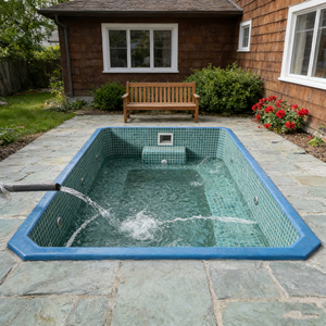 Piscina de Fibra de Vidrio Personalizable de Primera Calidad con Jets de Masaje, Control de Temperatura Ajustable e Iluminación LED - Product Image 1