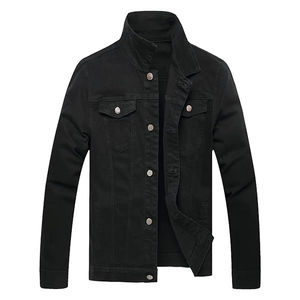 High premium New Fashion Denim Jackets Solid Color Casual Nice for Men Denim Jackets From Pakistan Customized Denim Jacket - Product Image 1