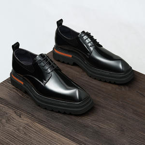 รองเท้าหนังอ็อกซ์ฟอร์ดผู้ชาย คลาสสิก สำหรับงานทางการ  แบบผูกเชือก ทนทานต่อการสึกหรอ - Product Image 4