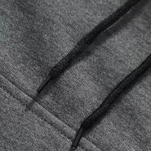 Servicio OEM al por Mayor, Sudaderas Básicas de Forro Polar de Color Sólido, Ligeras e Informales para Invierno, 100% Algodón, Colores y Logotipo Personalizables, Transpirables - Product Image 4