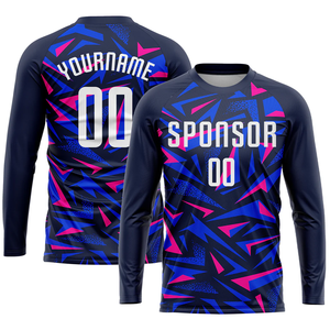 Maillot de football personnalisé de haute qualité à séchage rapide nouveau design chemises de football par sublimation pour match d'entraînement pour la saison d'hiver - Product Image 6