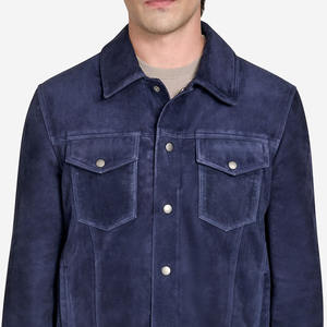 Veste en daim véritable de qualité supérieure pour homme, design haut de gamme, meilleur prix, pour l'hiver, disponible en toutes tailles, vente en ligne - Product Image 4