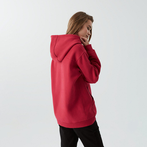 Pull à capuche personnalisé pour femmes, nouveauté, 100% coton, léger, manches complètes, brodé sur le devant, imprimé - Product Image 6