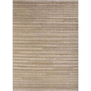 Alfombras Afganas de Lana Tejidas a Mano, Color Marfil, Estilo Boho, con Rayas Abstractas y Patrón Rectangular, para Sala de Estar, Pasillo, Modelo RE-1174 - Product Image 1