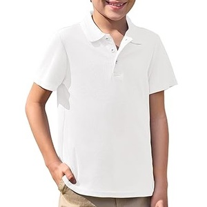 Latest Design 2026 Custom Made Blank White Color Kids <b>Polo</b> <b>T</b>-<b>shirts</b> Retro Sportswear Golf Children's <b>Polo</b> Tees <b>Shirts</b> Breathable - Product Image 1