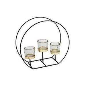 ที่ใส่ชาโลหะสำหรับตกแต่งบ้านโคมไฟเทศกาลและขวดเทียนสำหรับงานเลี้ยงคริสต์มาสและอาหารค่ำของครอบครัว - Product Image 2