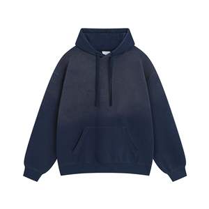 Vente en gros de sweats à capuche d'hiver doublés respirants en molleton 100% coton 480 g/m², imprimés sur mesure, couleur unie, surdimensionnés, ODM - Product Image 4