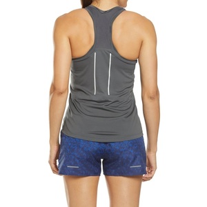 Débardeur de course gris sans manches pour femme – Respirant, col rond, couleur unie, coupe classique, toutes saisons, tenue décontractée - Product Image 2