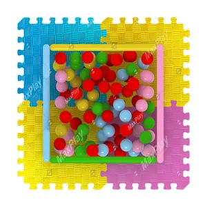 Piscina di palline di ferro con rivestimento in spugna per interni di piccole dimensioni certificata personalizzabile di colore misto di Maxplay