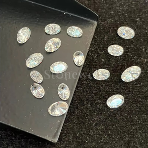 0.08CT เพชรสังเคราะห์ตัดทรงรี0.76CT สำหรับห้องปฏิบัติการขนาดเล็ก CVD HPHT VVS แบบหลวมพร้อมใบรับรอง IGI อินเดีย - Product Image 2