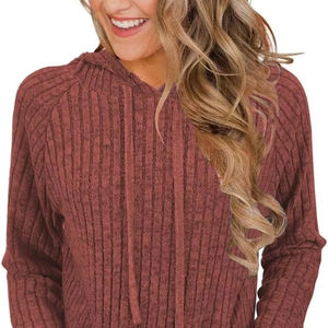 เสื้อสเวตเตอร์สำหรับผู้หญิง เสื้อแขนยาว แฟชั่น เสื้อฮู้ดดี้ เสื้อสวมหัว เสื้อสเวตเชิ้ต กางเกงสเวตแพนท์ทรงหลวม ชุดฮู้ดดี้ลำลอง เสื้อแฟชั่นฤดูใบไม้ร่วง - Product Image 1