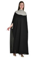 Kaftan Abaya marocain turc exclusif de Dubaï, broderie artisanale de perles et de sequins, taille personnalisée, grande taille, luxe, modeste