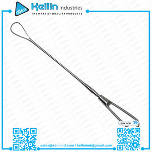 Curette utérine manuelle Bumm 16,0 mm 29 cm 11 1/2 pouces, modèle Fig 0, en acier inoxydable, certifiée CE classe I, usage hospitalier, garantie 1 an - Product Image 3