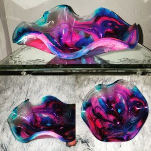 PORTER EN GROS DE HAUTE QUALITÉ BOLS Personnalisé Résine Couleur Cuisine Alimentaire Camphorae Bol en Bois - Product Image 4