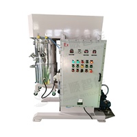 Mélangeur et pétrisseur vertical industriel 30L avec moteur et engrenages pour la transformation alimentaire et chimique, construction haute précision en SUS316