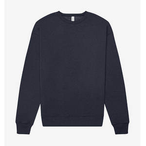 Bella toile hommes classique Raglan sweat décontracté plaine col rond pull - Product Image 3