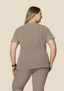 Conjuntos de uniformes médicos de enfermera para mujer, uniformes elásticos de LICRA de alta calidad, uniformes personalizados para enfermeras - Product Image 4