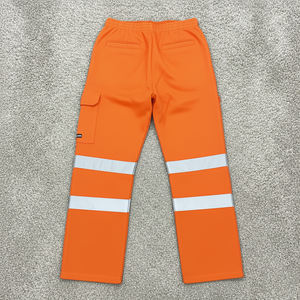 Pantalones de Seguridad para Hombre con Cinta Reflectante Impermeable de Alta Visibilidad ANSI Clase 1, Logotipo Personalizado, Estilo Hip Hop de Poliéster - Product Image 3