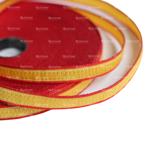 OEM Uniforme Dorado Trenza Encaje Academia Trenza Personalizada Cinturón Trenza Personalizada Rayas Rojas Encaje - Product Image 2