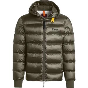 Chaqueta Acolchada con Capucha para Hombre, Chaqueta de Burbujas Cálida para Primavera, Ecológica, de Secado Rápido, Impermeable, con Logotipo Frontal Personalizado, Proveedor OEM - Product Image 1