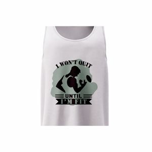 Débardeurs personnalisés sur commande Concevez votre propre chemise sans manches vêtements de yoga pour hommes - Product Image 5