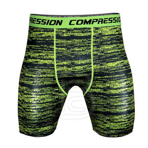 Pantalones Cortos de Compresión para Hombre, Shorts Ajustados de Gimnasio para Correr, Culturismo y Fitness - Product Image 1
