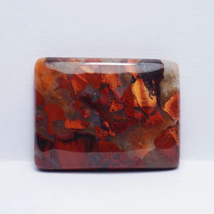 Atractivo jaspe rojo cabujón forma de cojín suave pulido fabricación para joyería bonita piedra preciosa de jaspe rojo - Product Image 1