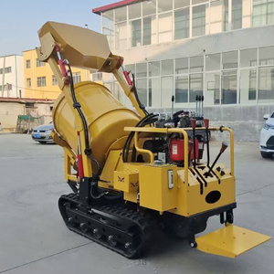 Bétonnière autochargeante Diesel Crawler 500L de petite taille - Product Image 3
