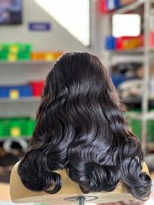 Fermeture HD perruque vague de corps vietnamienne 100% perruque de cheveux humains sans colle PRÊT à EXPÉDIER par Cloudyhaircollection fournisseur Offre Spéciale d'été - Product Image 5