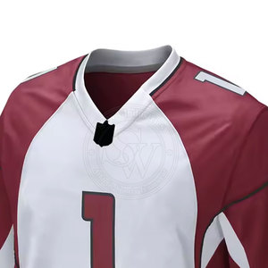 Maillot de football double face haute performance respirant à manches courtes, tenue athlétique confortable pour l'entraînement et le match - Product Image 4