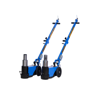 Fabrika seri üretim 30T 50T 80T 100T pnömatik hidrolik zemin krikolar, ağır araç pnömatik hidrolik krikolar - Product Image 6