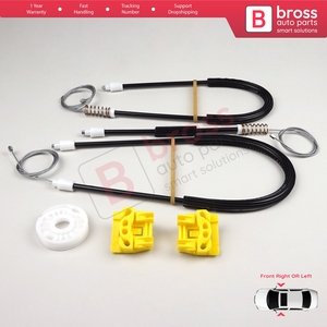 Juego de Reparación de Elevalunas Eléctrico BWR524, Puerta Izquierda o Derecha para Golf MK4 1J1 1997-2006, Hatchback de 2/3 Puertas, 1J3837461 1J3837462 - Product Image 4