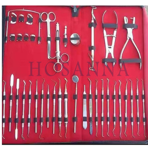 Juego de Instrumentos dentales manuales de alta calidad, acero inoxidable, de Hosanna Surgical, de acero inoxidable - Product Image 3