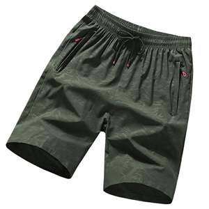 Shorts de bain personnalisés avec logo imprimé pour hommes – Style décontracté, ample, écologique, grande taille, séchage rapide, idéal pour l'été et le streetwear de plage - Product Image 2