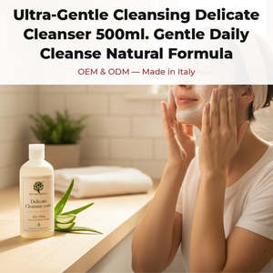 Detergente Delicato Ultra-Morbido 500ml Formula Naturale OEM Private Label Italia RedMoringa - Product Image 2