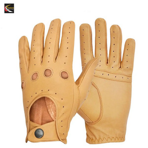 ถุงมือหนังแกะสำหรับผู้ชายและผู้หญิงถุงมือฤดูหนาวแฟชั่นหนังแท้มาใหม่ - Product Image 2