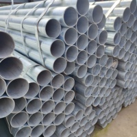 Tubo de Acero Galvanizado en Caliente Q235 de 48.3mm para Andamios, Tubería de Construcción con Certificación CE, Marca YOUZHENG, Soldadura y Corte, Tangshan